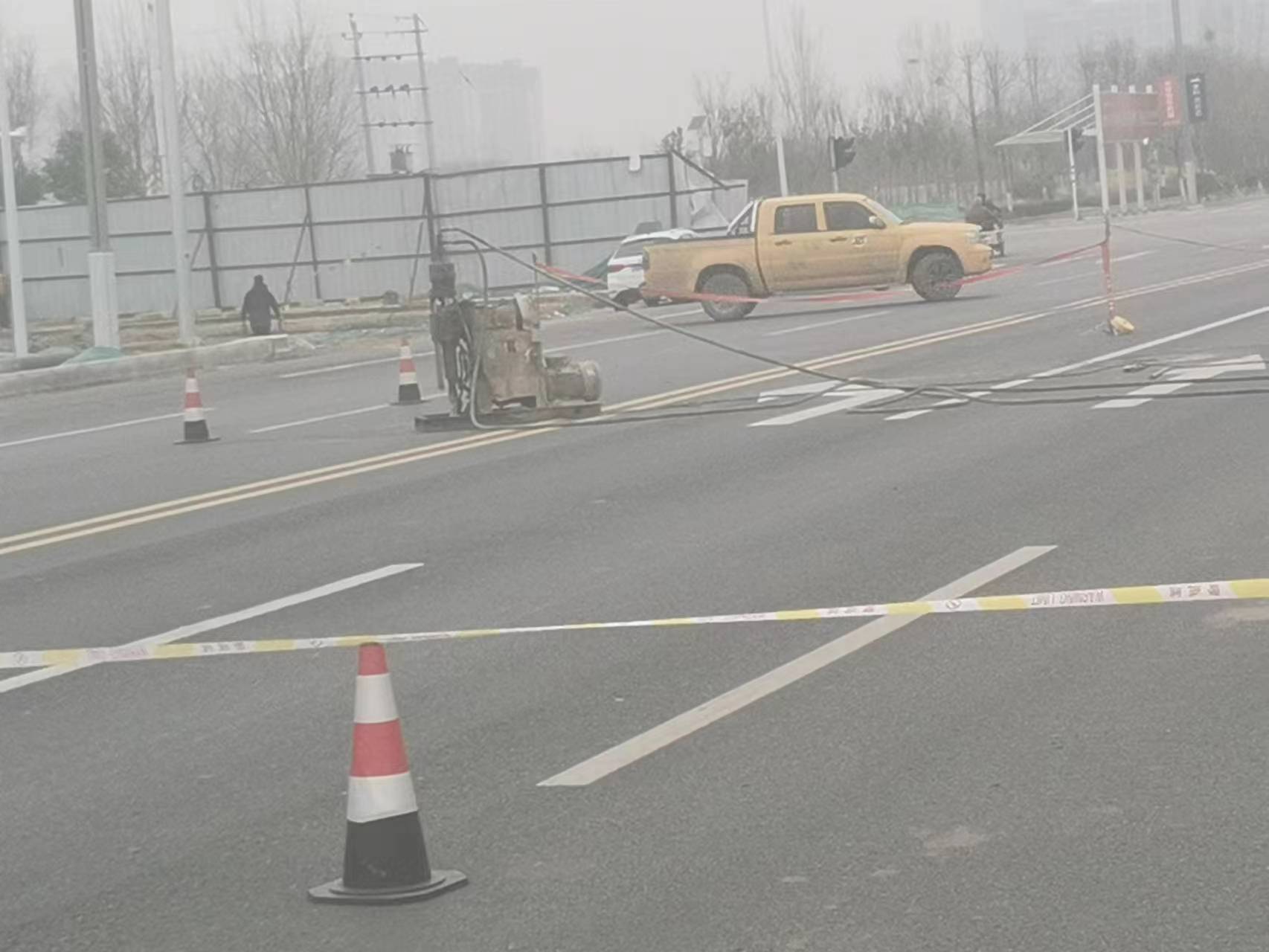 隆林公路路基沉陷注浆